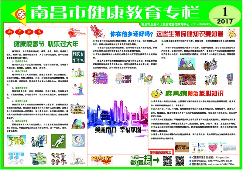 南昌市健康教育专栏（一）