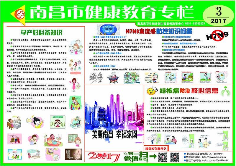 南昌市健康教育专栏（三）