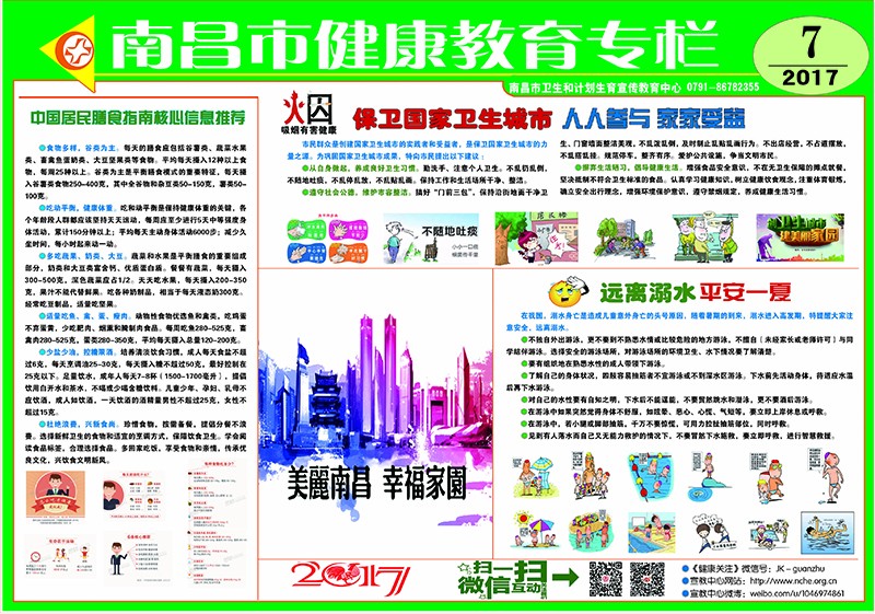 南昌市健康教育专栏（七）