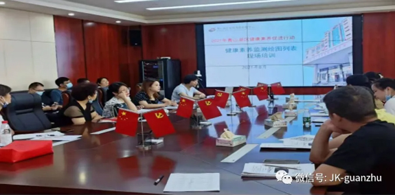 2021年青山湖区健康素养监测项目绘图列表培训暨协调工作会