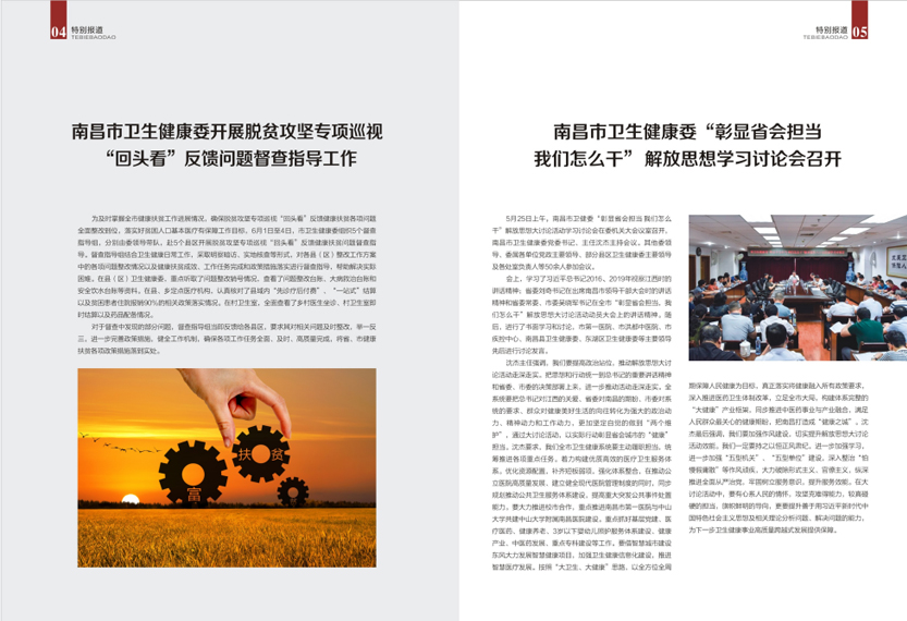 《南昌卫生健康》2020年第三期