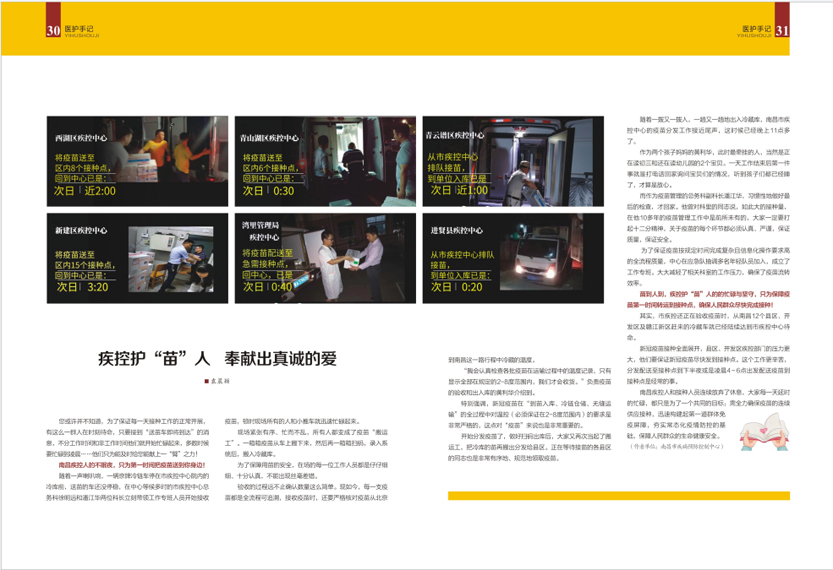 《南昌卫生健康》2021年第三期